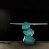 Original design sideboard table EQUILIBRIUMglasshomeindoor