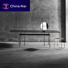Contemporary table TARTANironrectangular