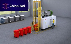 Medical sterilizer Howas 100hospitalUVfloor-standing