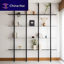 Wall-mounted shelf BLACKcontemporarycarbon fiberbedroom