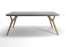 Contemporary dining table TWIGSoakfiber-reinforced concreterectangular
