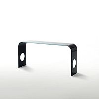Contemporary sideboard table MING glassrectangularcommercial