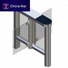 Swing access gate EasyGate SG 1000 seriesglassautomaticfor airport