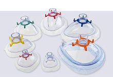 Transparent anesthesia mask