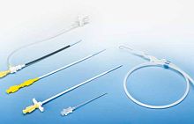Vascular access sheath INTRADESILET®peel-awaywith hemostatic valve