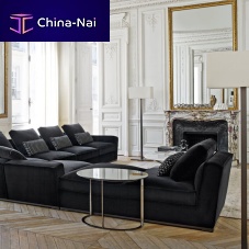 Contemporary side table Eliossolid woodMDFtempered glass