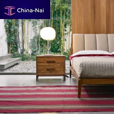 Contemporary bedside table M-133oakwith drawerhome