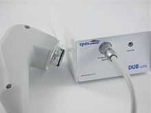 On-platform, tabletop ultrasound system DUB®cutisfor skin ultrasound imaging