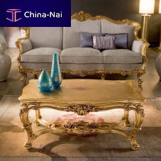 Classic coffee table OMEROcrystalrectangularfor hotel