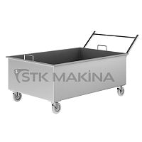 Stainless steel cheese vat