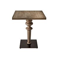 Traditional side table FREGOLIwoodenroundsquare