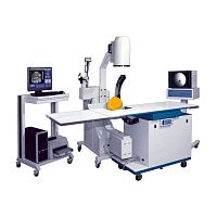 Extracorporeal lithotripter COMPLITtrolley-mountedwith lithotripsy tablewith C-arm