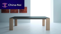 Contemporary dining table CLAUDIAwoodenhomeindoor