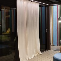 Plain curtain Drapesfabric