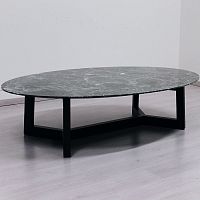 Design coffee table CROSSstained woodglossy lacquered woodmatte lacquered wood