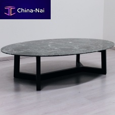 Design coffee table CROSSstained woodglossy lacquered woodmatte lacquered wood