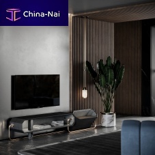 Contemporary TV cabinet ORLEANS lowboardwith storagewith built-in light