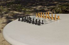 Outdoor chess table AMOPLAY : CHESS TABLEcontemporaryfor public space