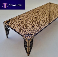 Traditional table SELAoakwalnutwood veneer