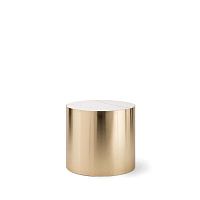Contemporary coffee table ALEXANDER 084 H45marblebrass baserectangular