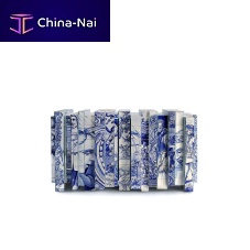Contemporary sideboard HERITAGE SIDEBOARDwood with gold leaf finishglossy varnished woodhand-painted wood