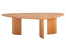 Contemporary table ZONTOwoodensolid woodtriangular