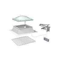 Aluminium Smoke and Heat Exhaust Ventilation System NSHEVfor roof