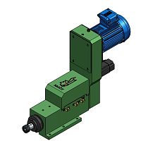 Electric drilling unit SSD06H-ER25single-spindleself-feedhorizontal