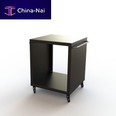 Contemporary table TERRA galvanised steelpowder-coated steelpowder-coated steel base
