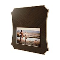 Contemporary TV wall bracket ART. 7046wooden