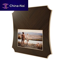 Contemporary TV wall bracket ART. 7046wooden