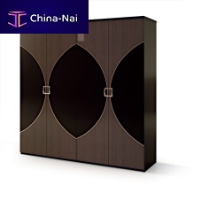 Contemporary wardrobe ART. 7026woodenwith swing doorscustom