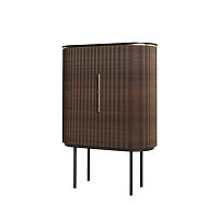 Contemporary china cabinet fozlacquered woodmetal