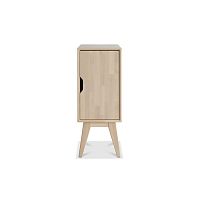 Contemporary bedside table KOLO birchrectangularhome
