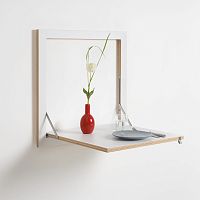 Minimalist design table FLPPS KITTCHENTISCHplywoodbirchwooden base
