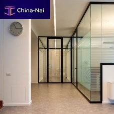 Fixed partition slidingmodularglass