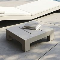 Contemporary side table JUT polyethylenepolyethylene basesquare
