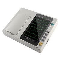 Resting electrocardiograph ECG 3013-channeldigitalwith printer
