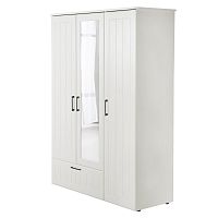 Contemporary wardrobe SYLTMDFmelaminewith swing doors