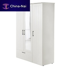 Contemporary wardrobe SYLTMDFmelaminewith swing doors