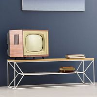 Contemporary TV cabinet MAXIMO RTVlowboardoaksteel
