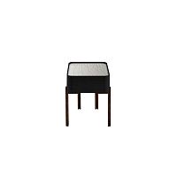 Contemporary bedside table TWELVE-Cashbrassglass
