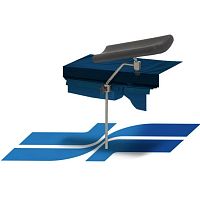 Operating table armrest stainless steel