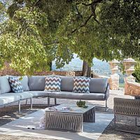Contemporary coffee table BASKETceramiclacquered aluminum baserectangular