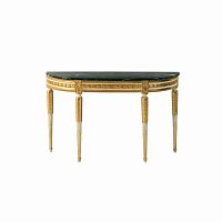 Empire style sideboard table 0103CNmarblehalf moonhome