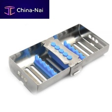 Dental instrument sterilization cassette SC-11-6-2001-01stainless steelsilicone