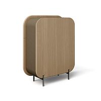 High sideboard Capri contemporarywoodenwith shelf