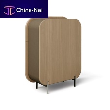 High sideboard Capri contemporarywoodenwith shelf