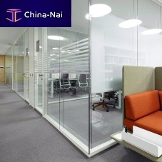 Removable partition METRICA D2fixedglasspolycarbonate