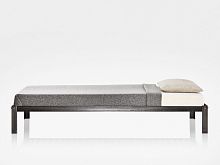Double bed singlecontemporarylacquered wood